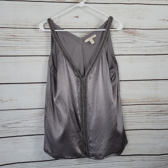 Banana Republic Heritage | Silk Beaded Top - Picture 7 of 8